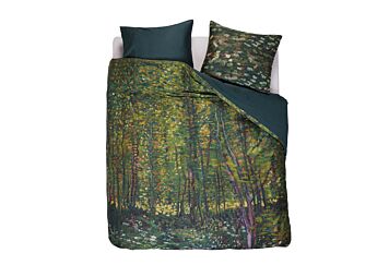 Van Gogh Trees Bettwäsche Grün