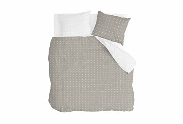 Walra Odd Twins Bettwäsche Graubeige