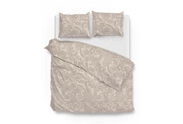 Zo!Home Paisley di Lino Bettwäsche Sandfarbenes Beige