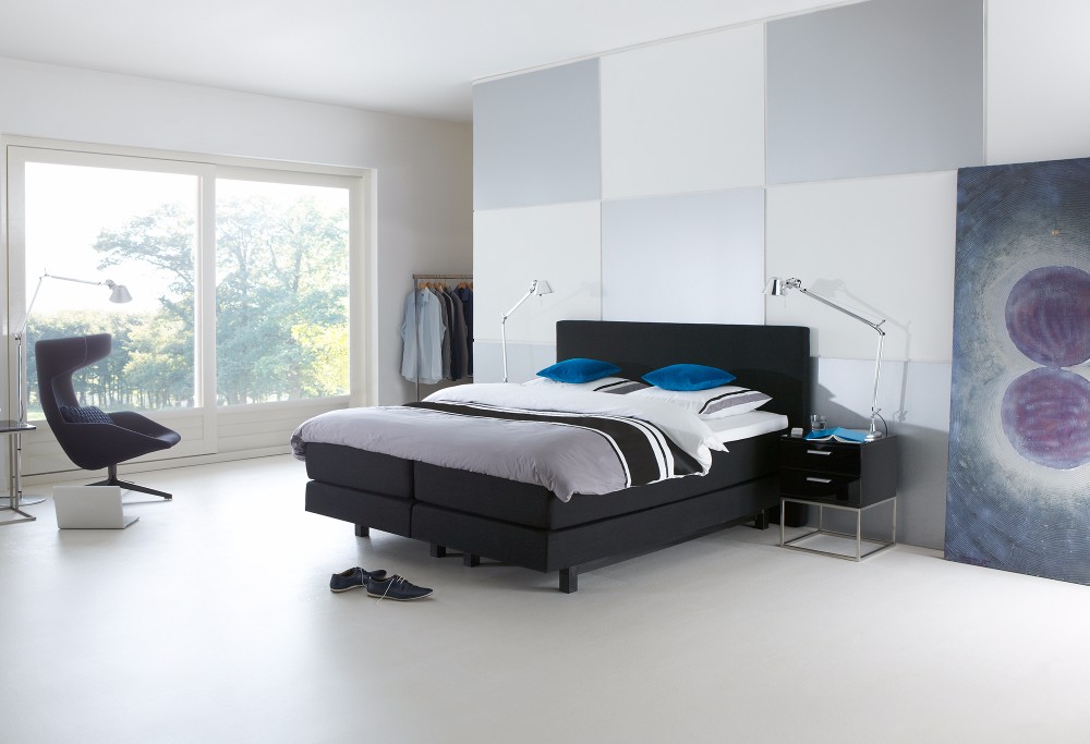 Boxspringbett Schwarz Home 325-S -1