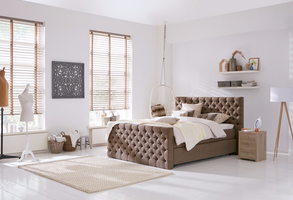 Boxspringbett Braun Home 310 -1