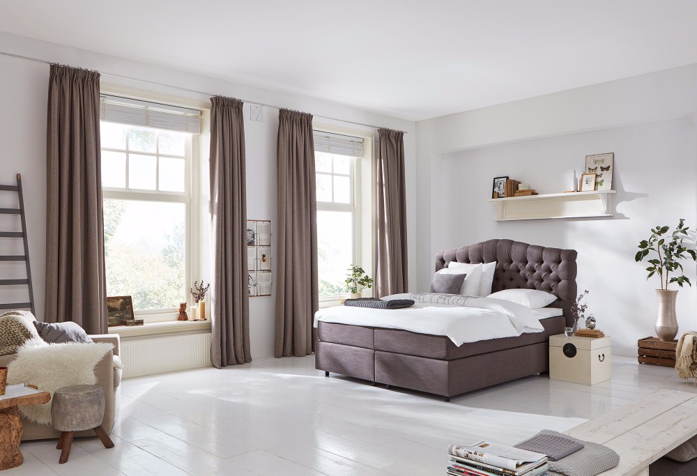 Boxspringbett Braun Home 330 -1
