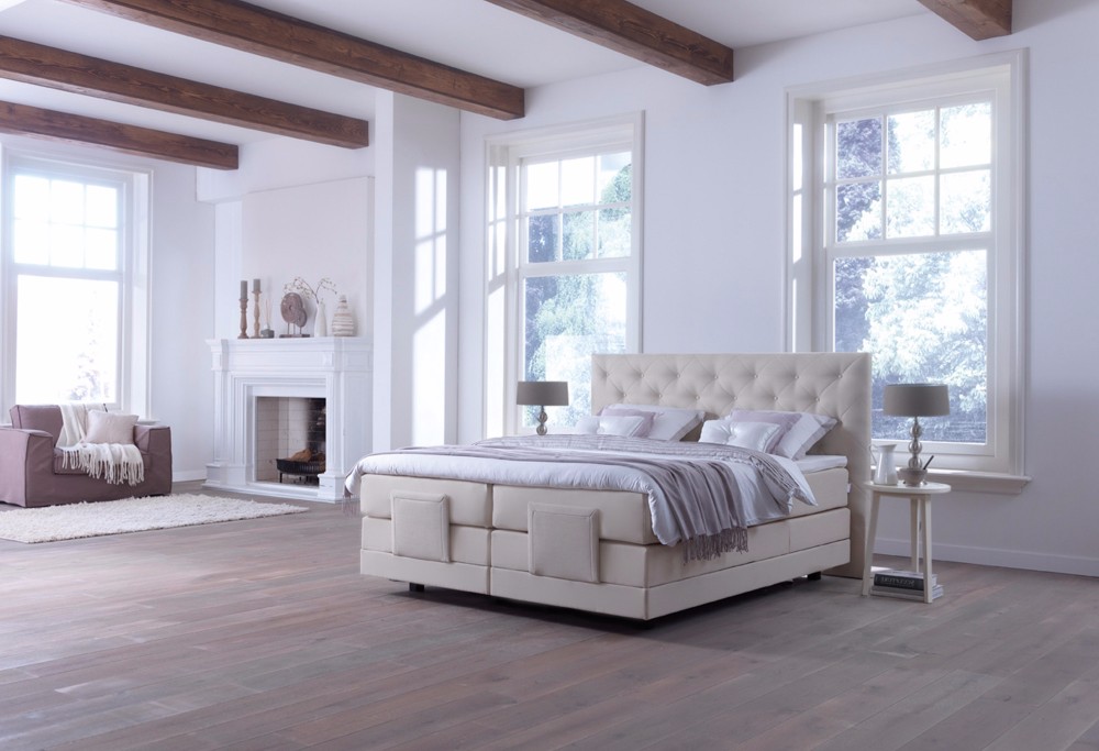 Beige Boxspringbett Home 465-S