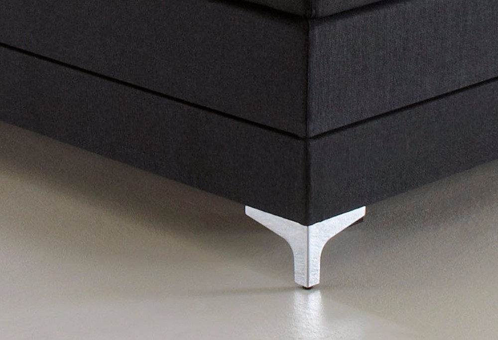 Schwarz boxspringbett home 425-S