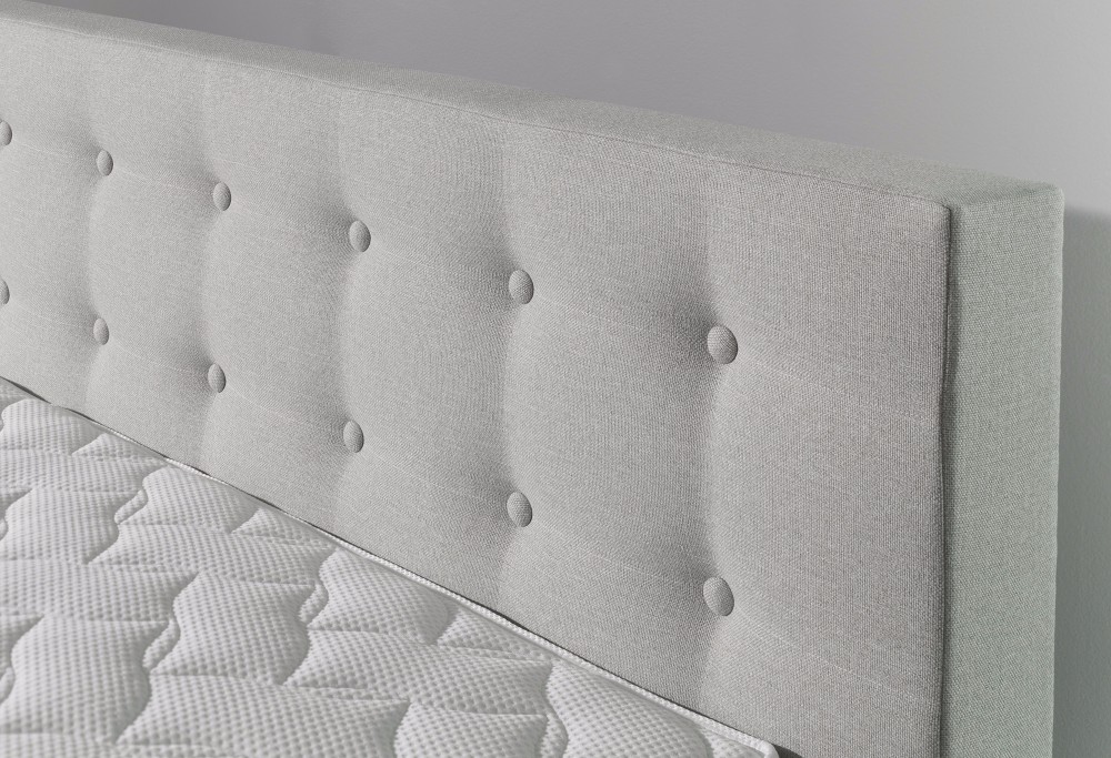 grau Hotelboxspringbett Charlotte
