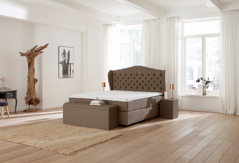 Boxspringbett Braun Home 340 -4