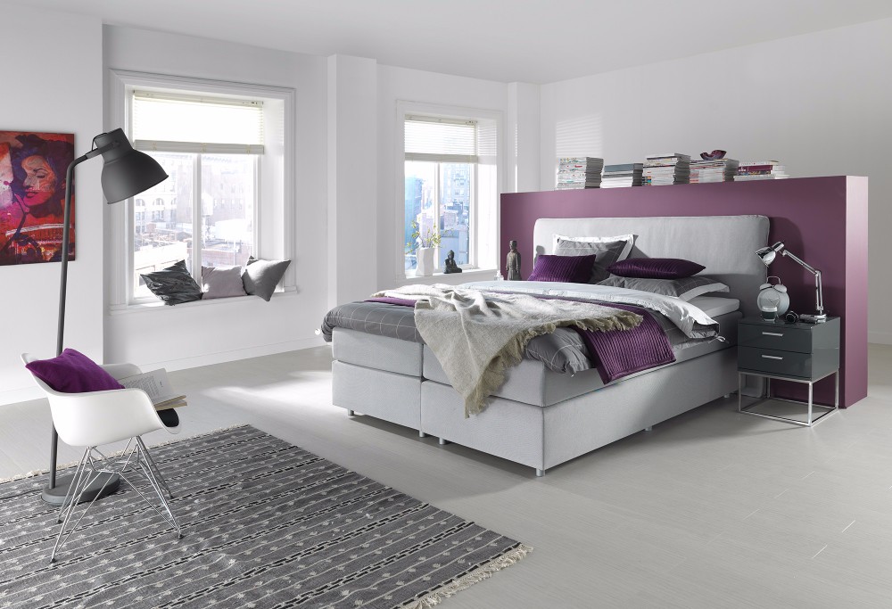 Boxspringbett Weiss Home 300 -1