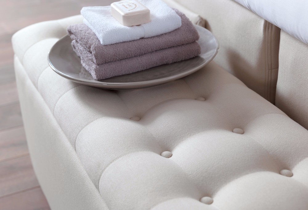 Beige Boxspringbett Home 465-S