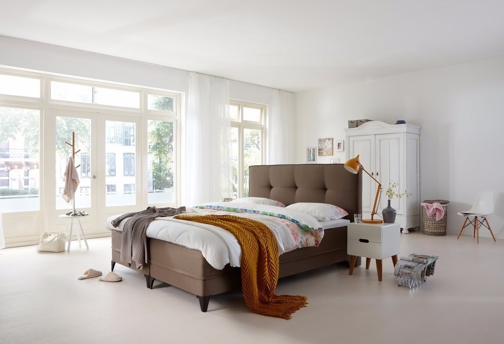 braun boxspringbett lifestyle 400
