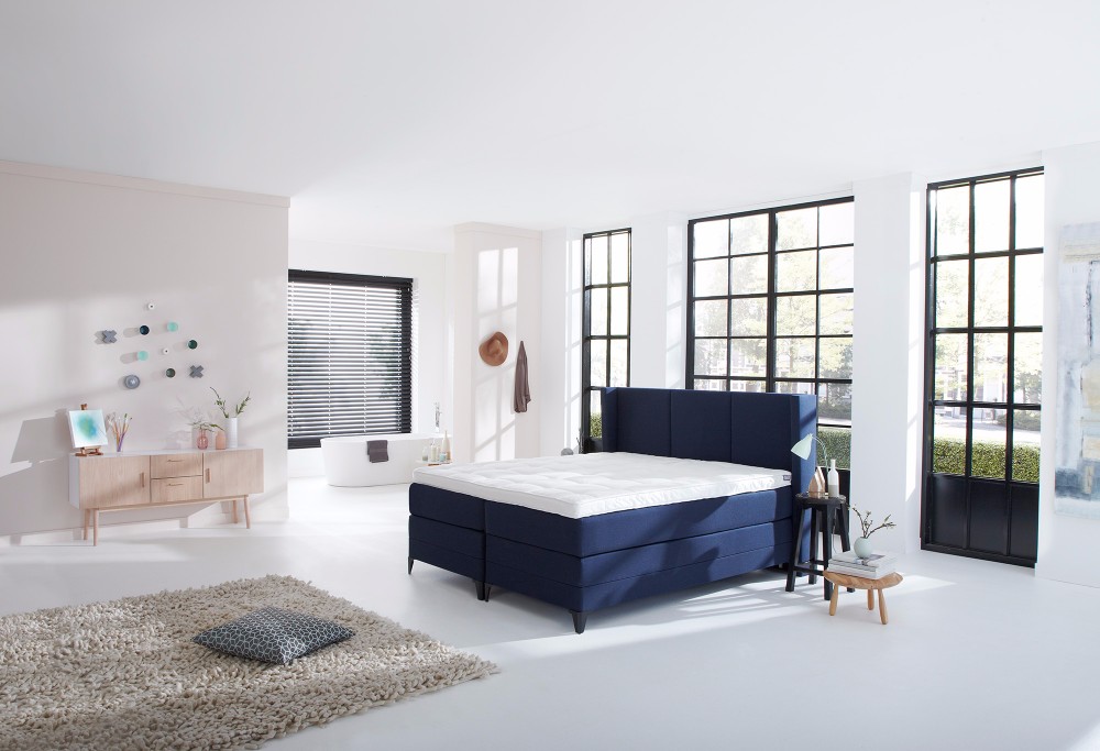 Blau boxspringbett Royal Phantom