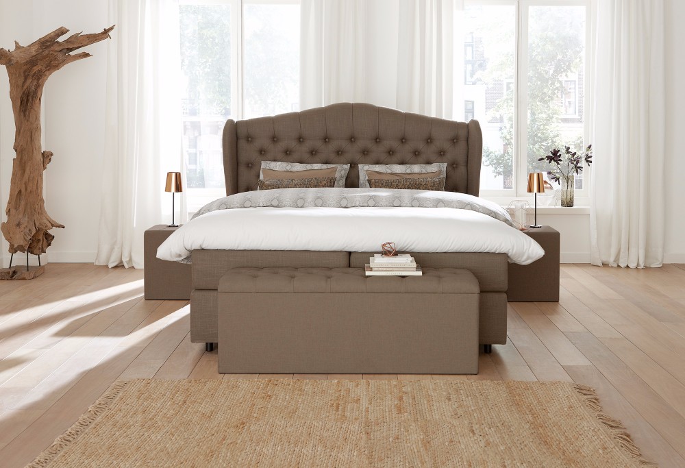 Boxspringbett Braun Home 340 -2