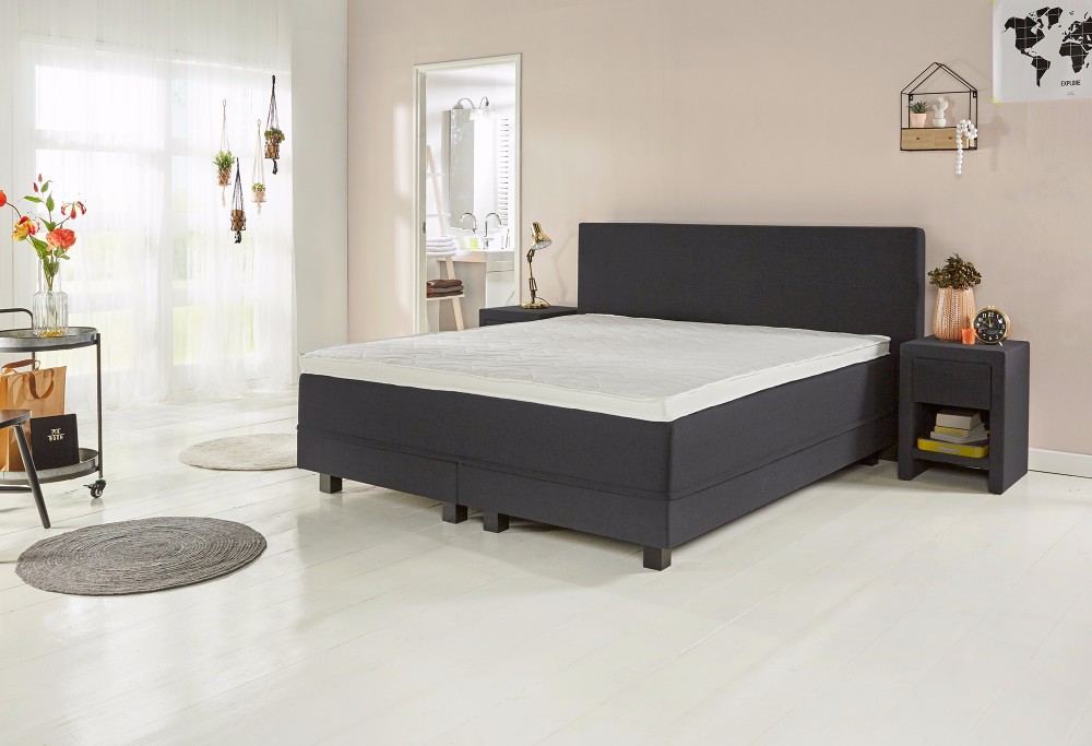 Schwarz Boxspringbett Home 170