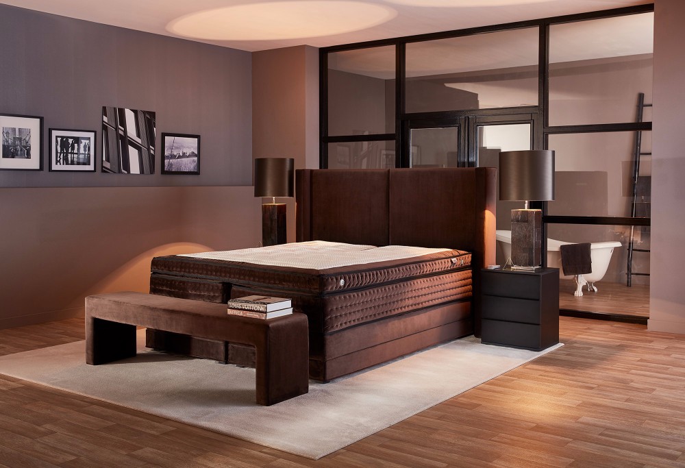 Braun boxspringbett Royal Vanquish