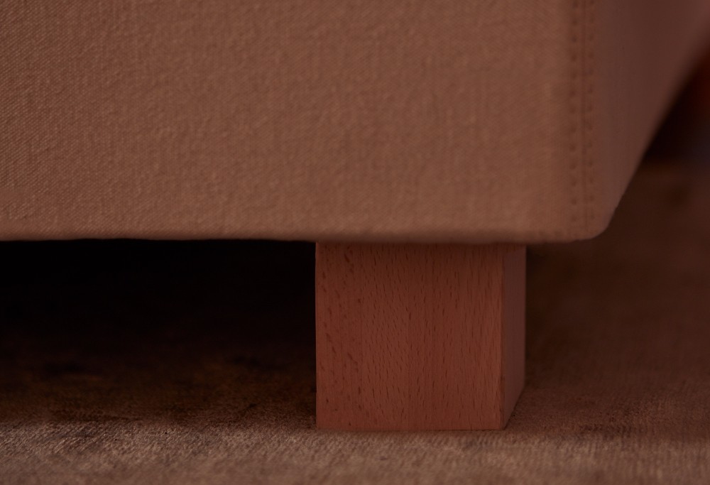 Beige boxspringbett Diks Cellini