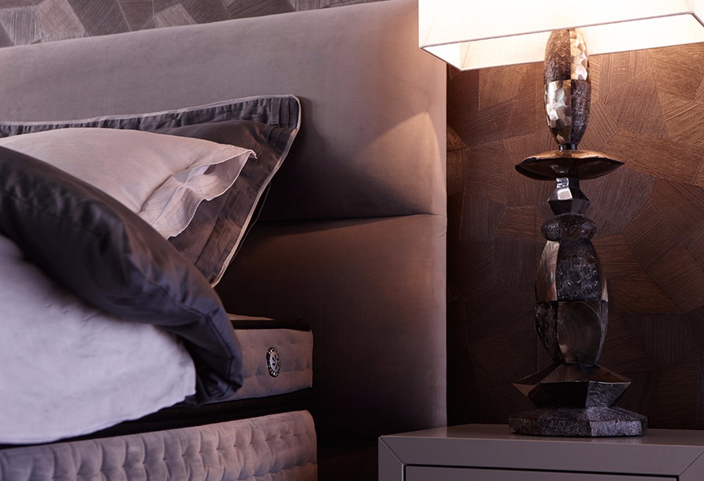 Bruine boxspring Royal Eclipse