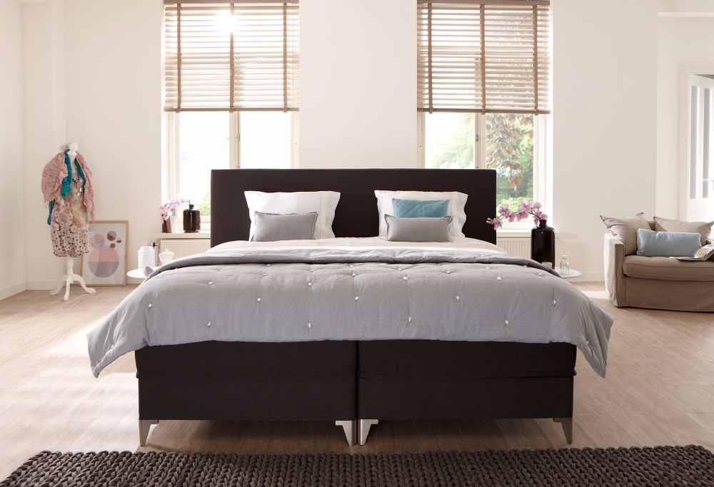Schwarz boxspringbett Royal Magnus