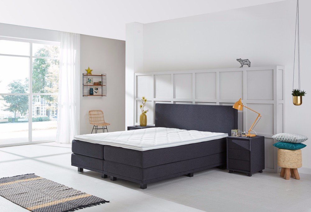 Grijze Boxspring Home 130