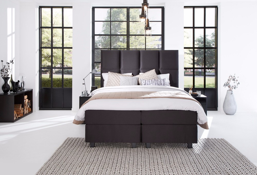 Schwarz boxspringbett Royal Quantum
