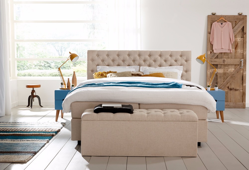 Boxspringbett Taupe Home 310 -2