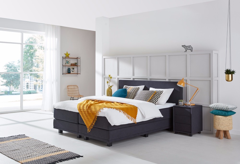 Grijze Boxspring Home 130