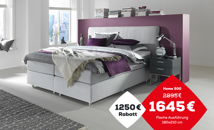 Boxspringbett Aktion Home 300 | Swiss Sense