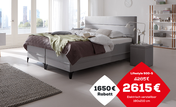 Boxspringbett Aktion Lifestyle 500| Swiss Sense