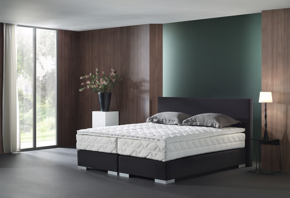 Schwarz hotelboxspringbett Ariana Deluxe