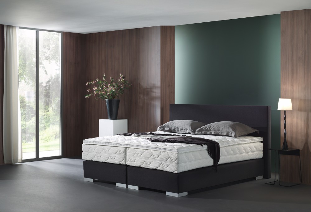 Schwarz hotelboxspringbett Ariana Deluxe