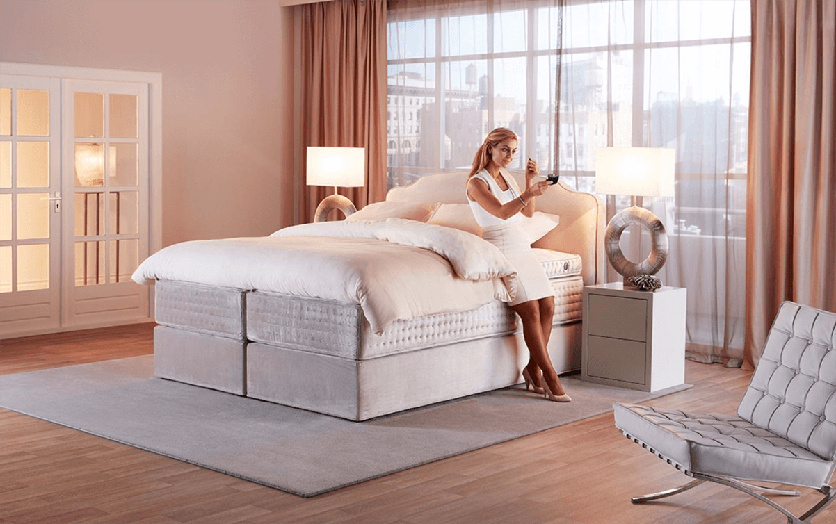 Boxspring Royal Heritage Weiß