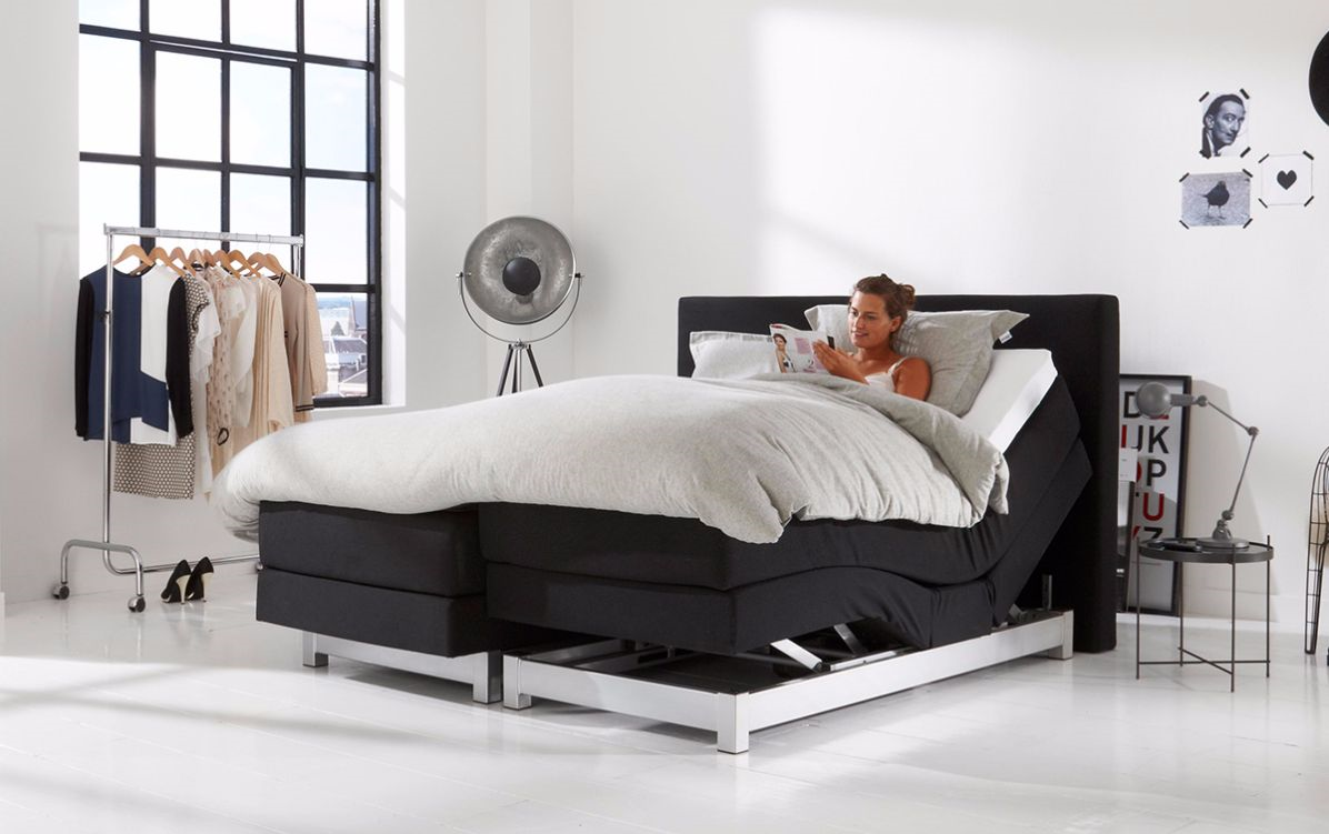 Boxspringbett Schwarz 4