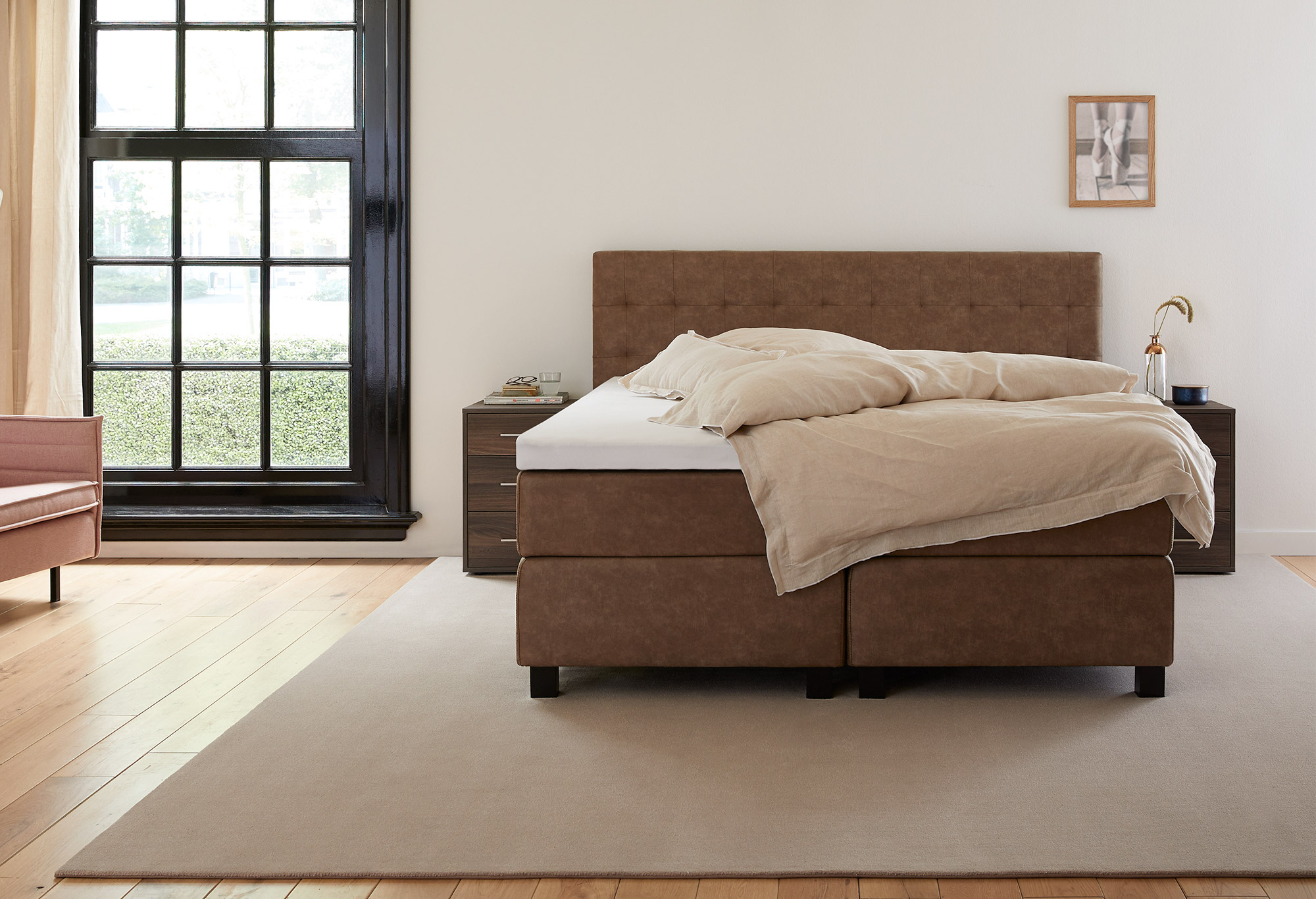 Boxspringbett Capella Mosso | Swiss Sense