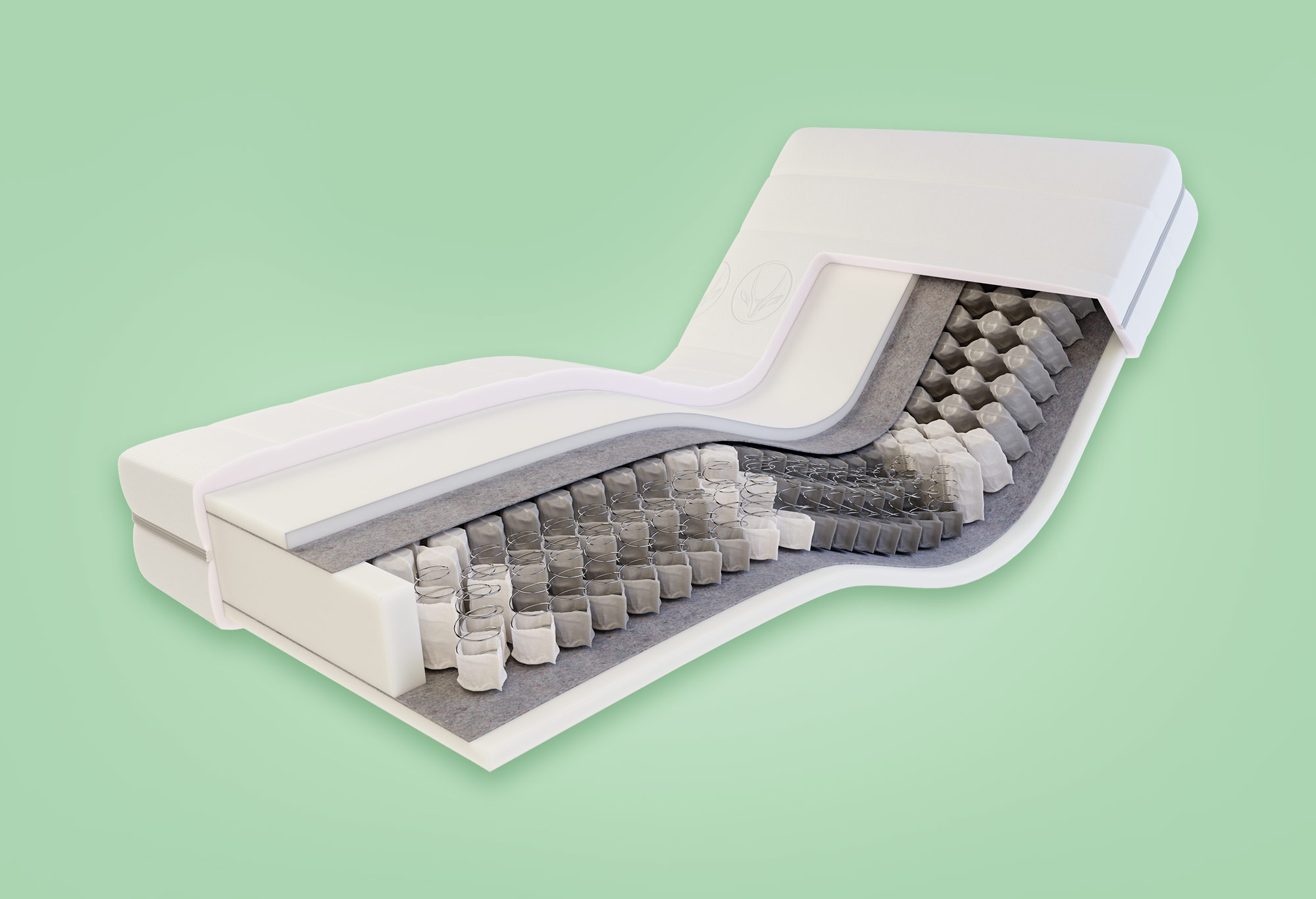 Gazella Comfort I Tonnentaschen-Federkernmatratze | Swiss Sense