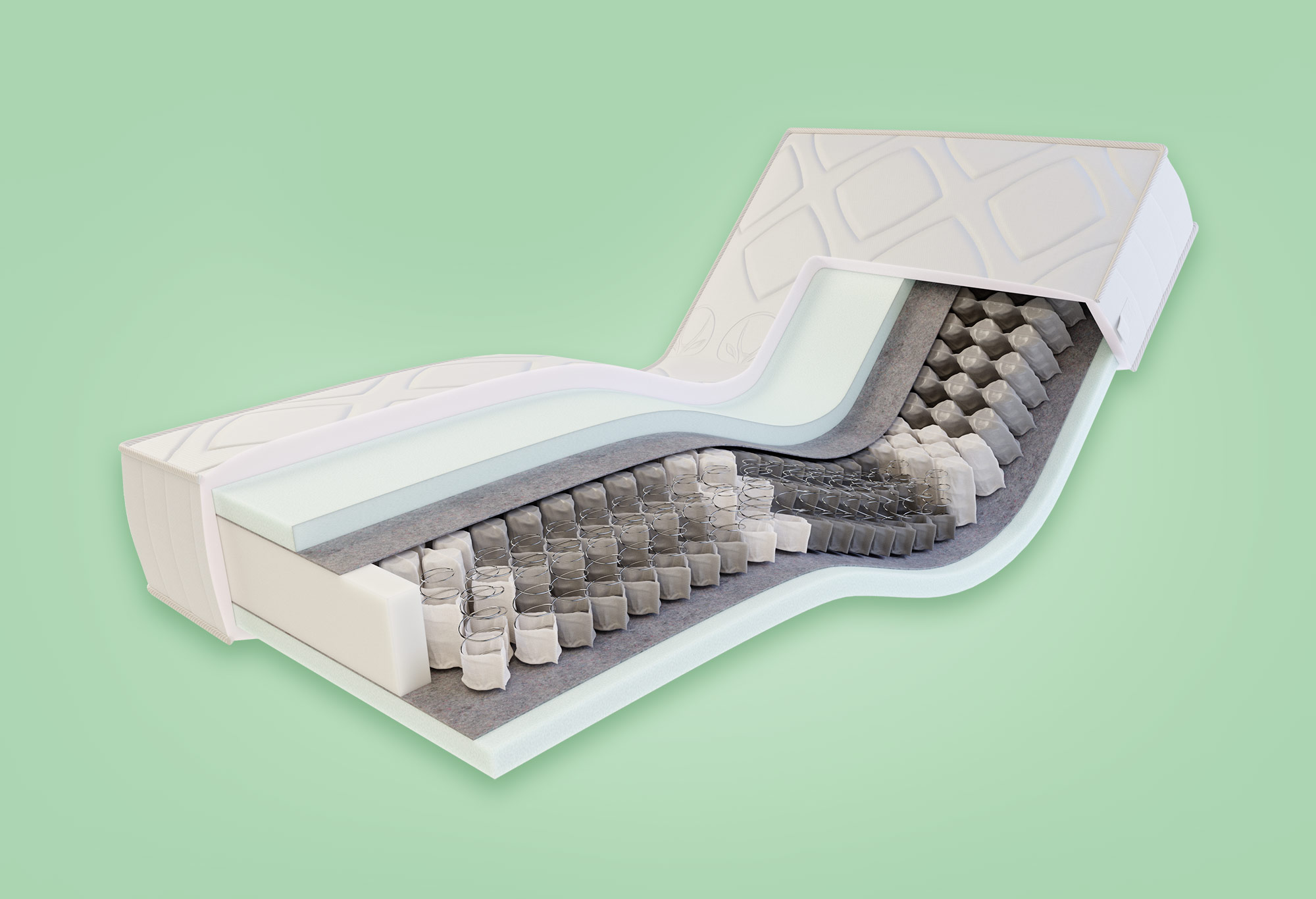 Gazella Comfort II Tonnentaschen-Federkernmatratze | Swiss Sense