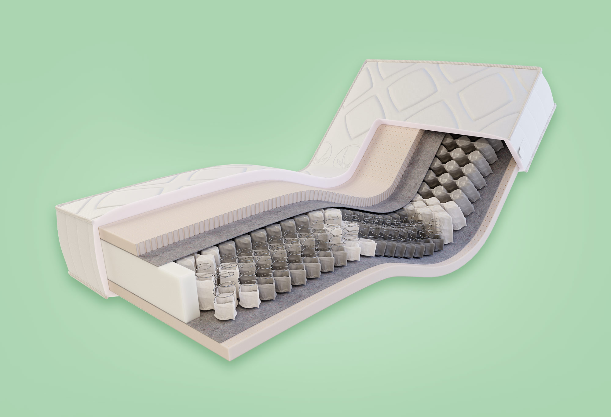 Gazella Comfort III Tonnentaschen-Federkernmatratze | Swiss Sense