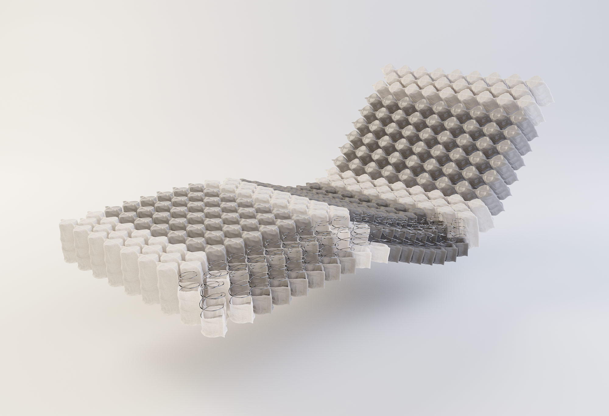 Gazella Support II Tonnentaschen-Federkernmatratze | Swiss Sense