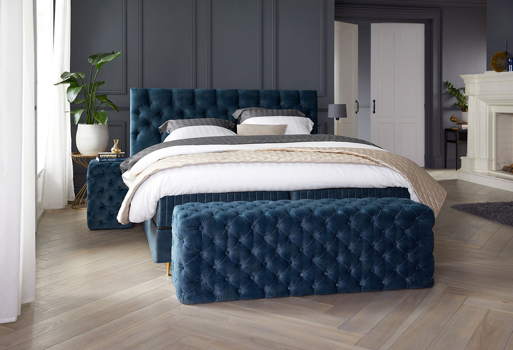 Boxspring Royal Atlantis| Voor| Swiss Sense