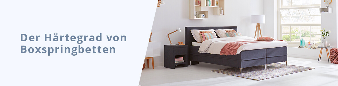 Welchen Härtegrad gibt es bei Boxspringbetten? | Swiss Sense