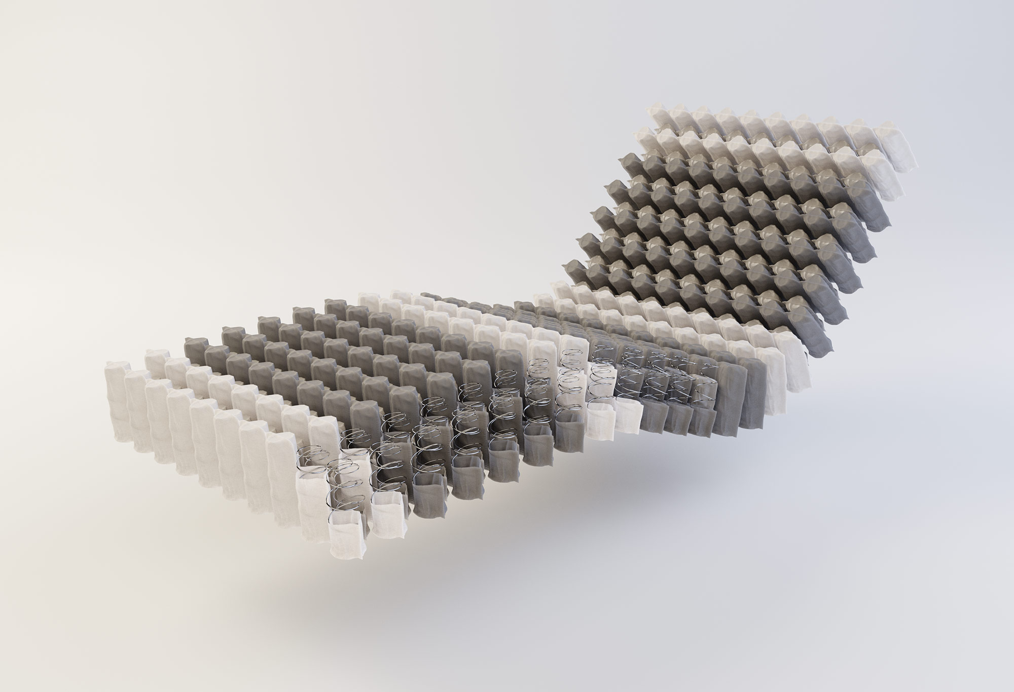 Gazella Support IV Tonnentaschen-Federkernmatratze | Swiss Sense
