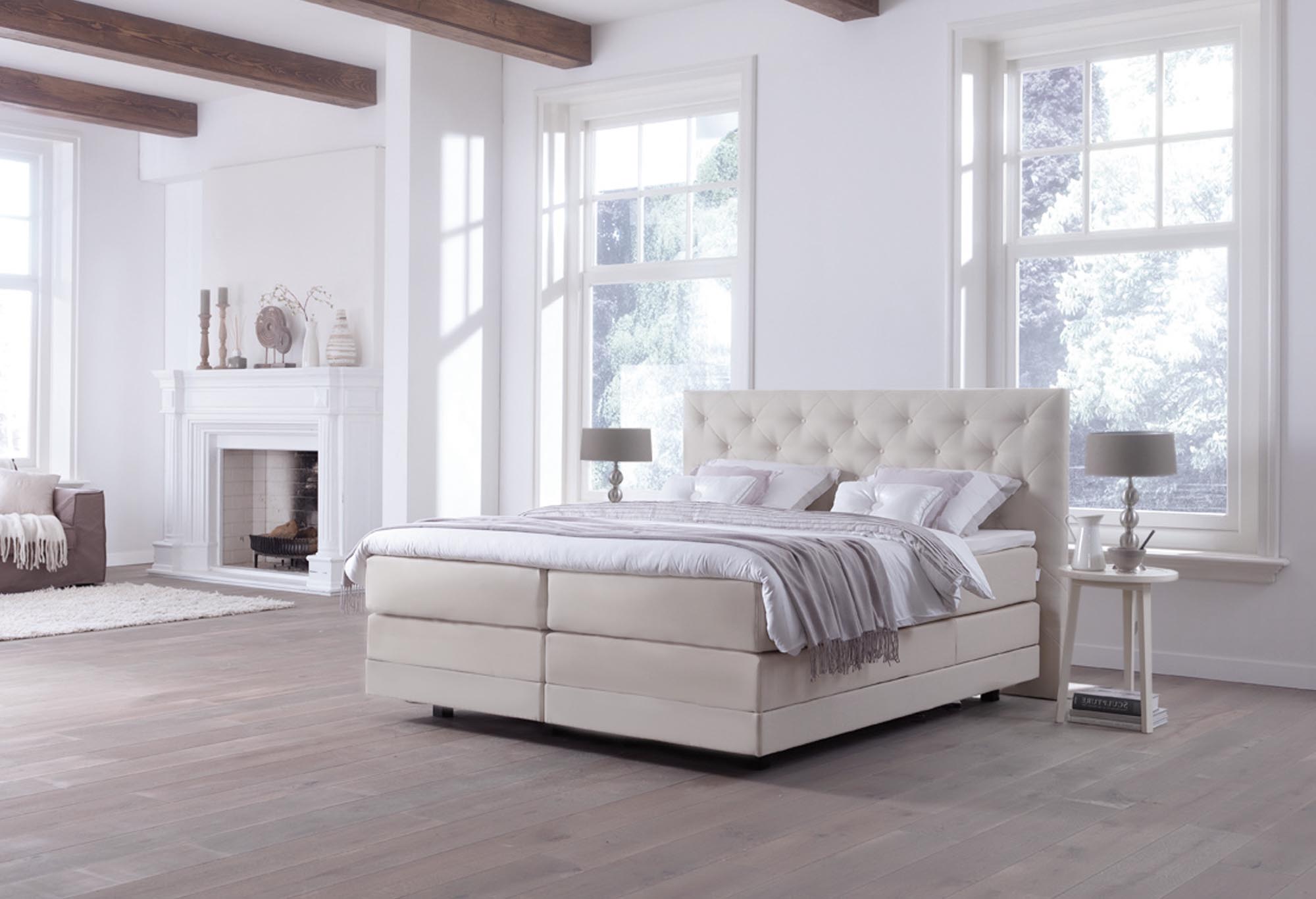 Beige Boxspringbett Home 465-S