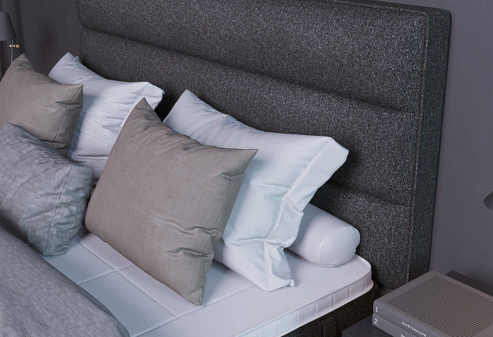 Boxspring Royal Luxor | Hoofdbord| Swiss Sense