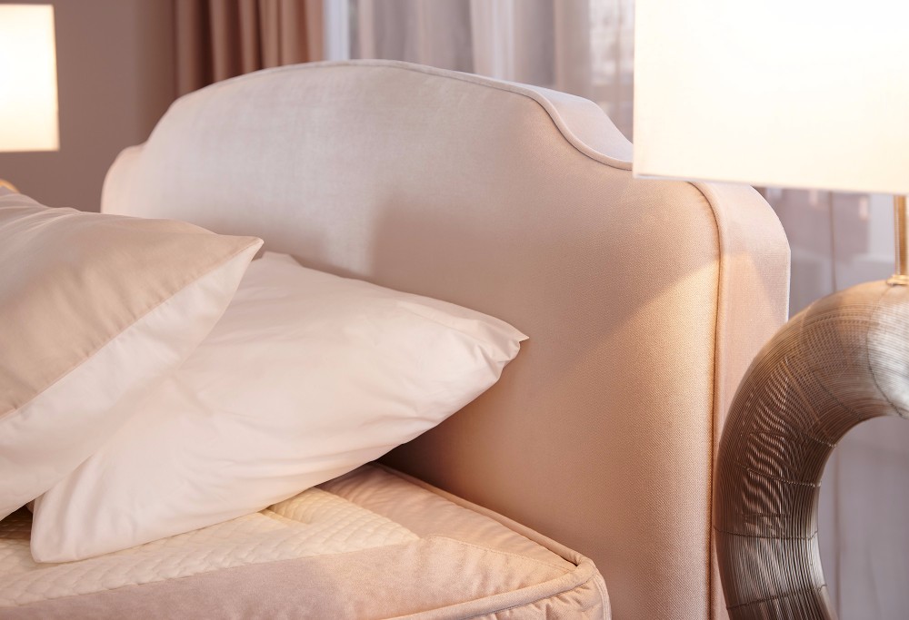 Beige boxspringbett Royal heritage