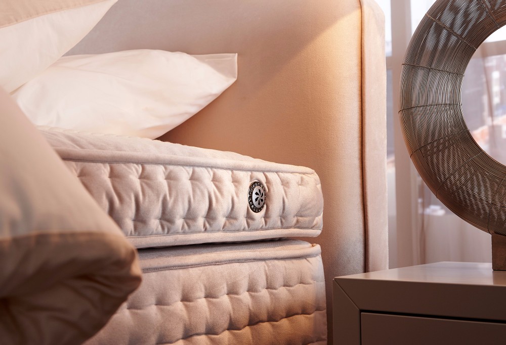 Beige boxspringbett Royal heritage
