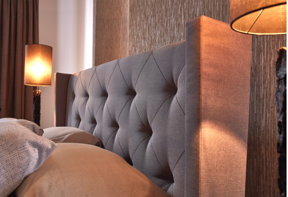 braun boxspringbett Royal Cayman