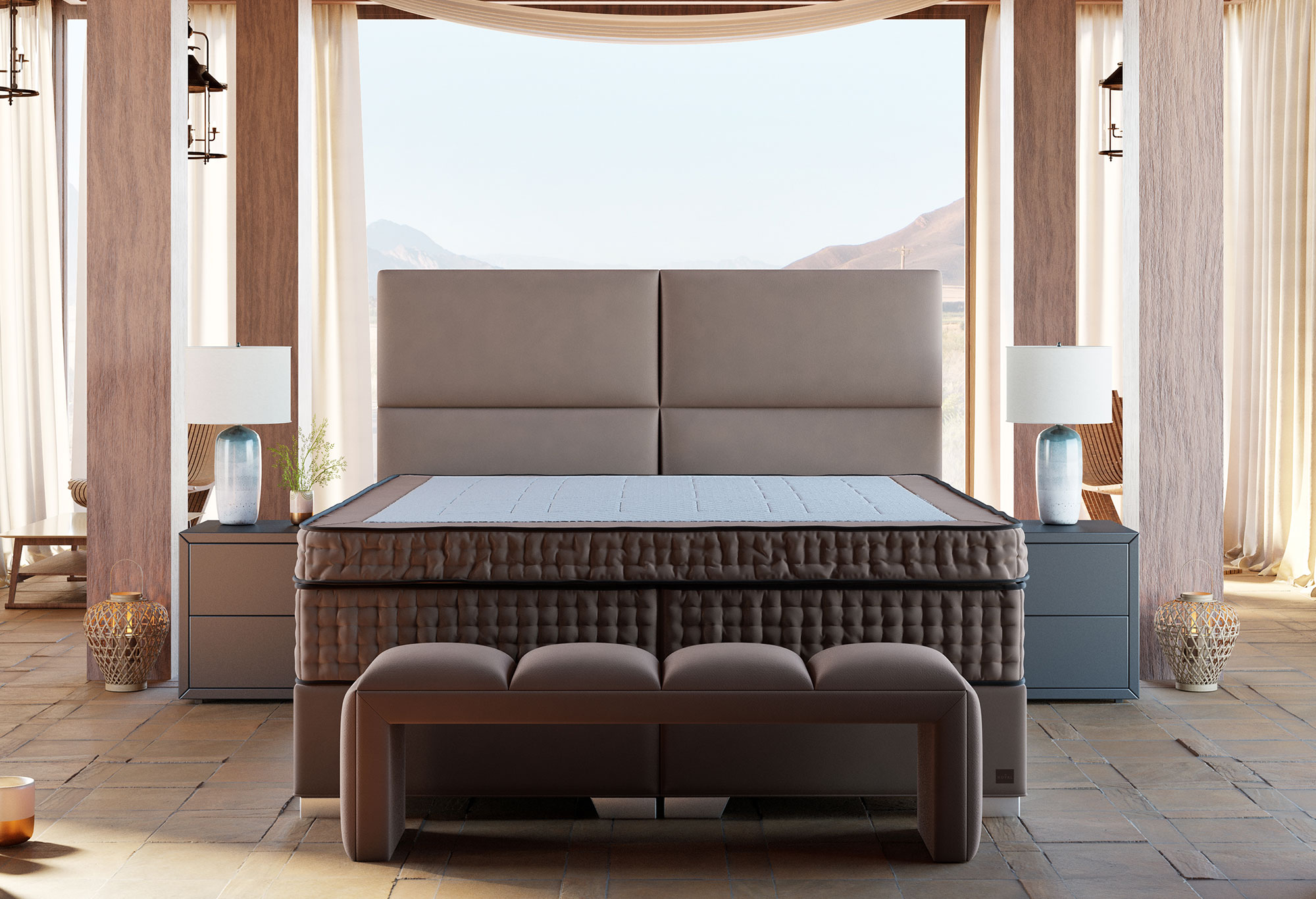 Boxspring Royal Serengeti | Swiss Sense