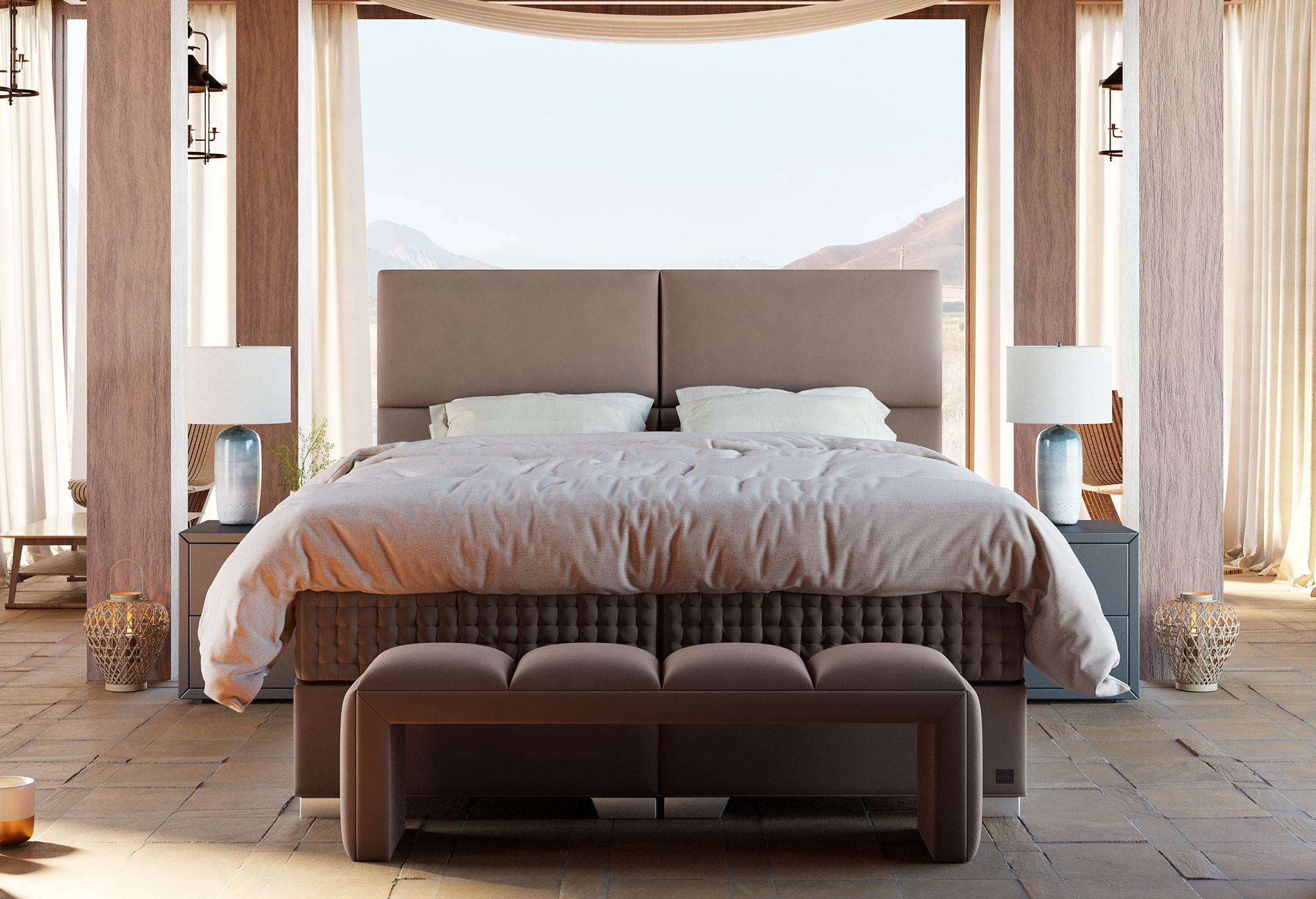 Boxspring Royal Serengeti | Swiss Sense