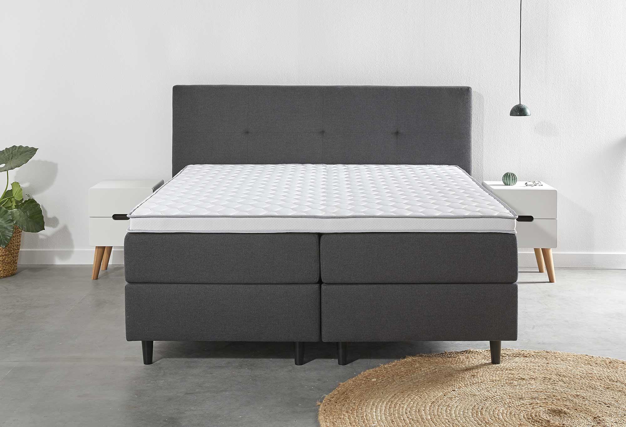 Boxspringbett Web-Only Spirit Deluxe Detail 03 | Swiss Sense