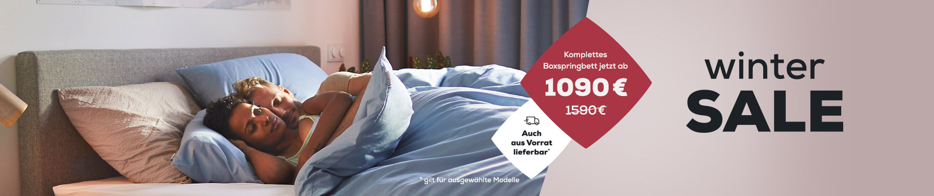 Boxspringbetten - Wintersale| Swiss Sense