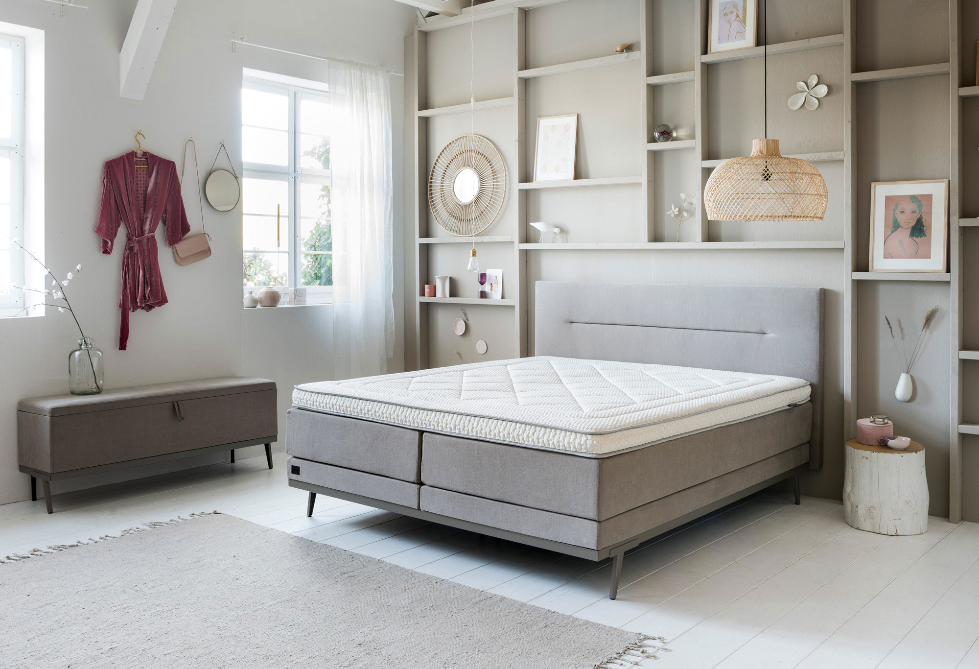 Boxspringbett Lifestyle Cinnamon 01 | Swiss Sense