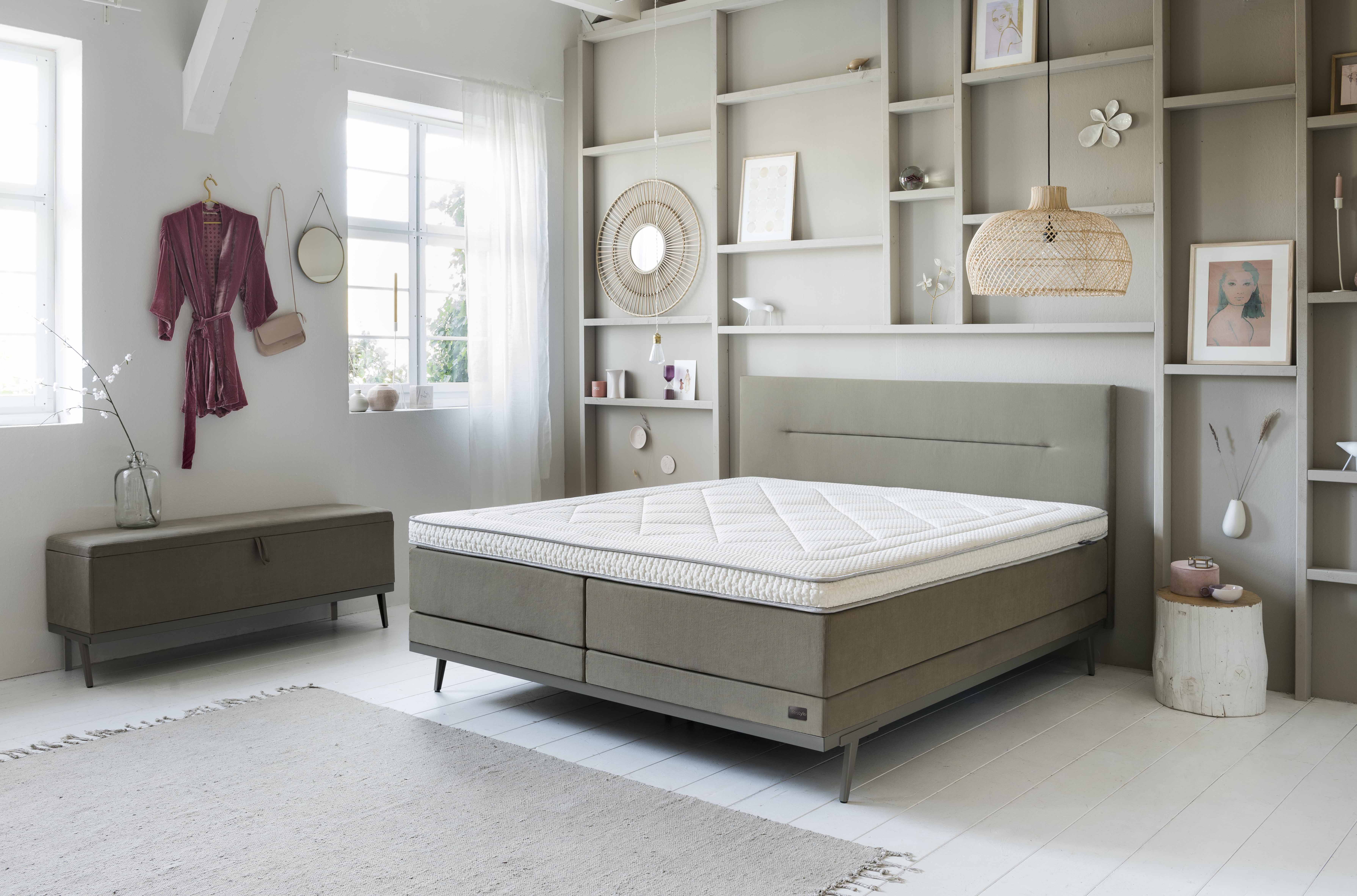 Boxspringbett Lifestyle Cinnamon 01 | Swiss Sense