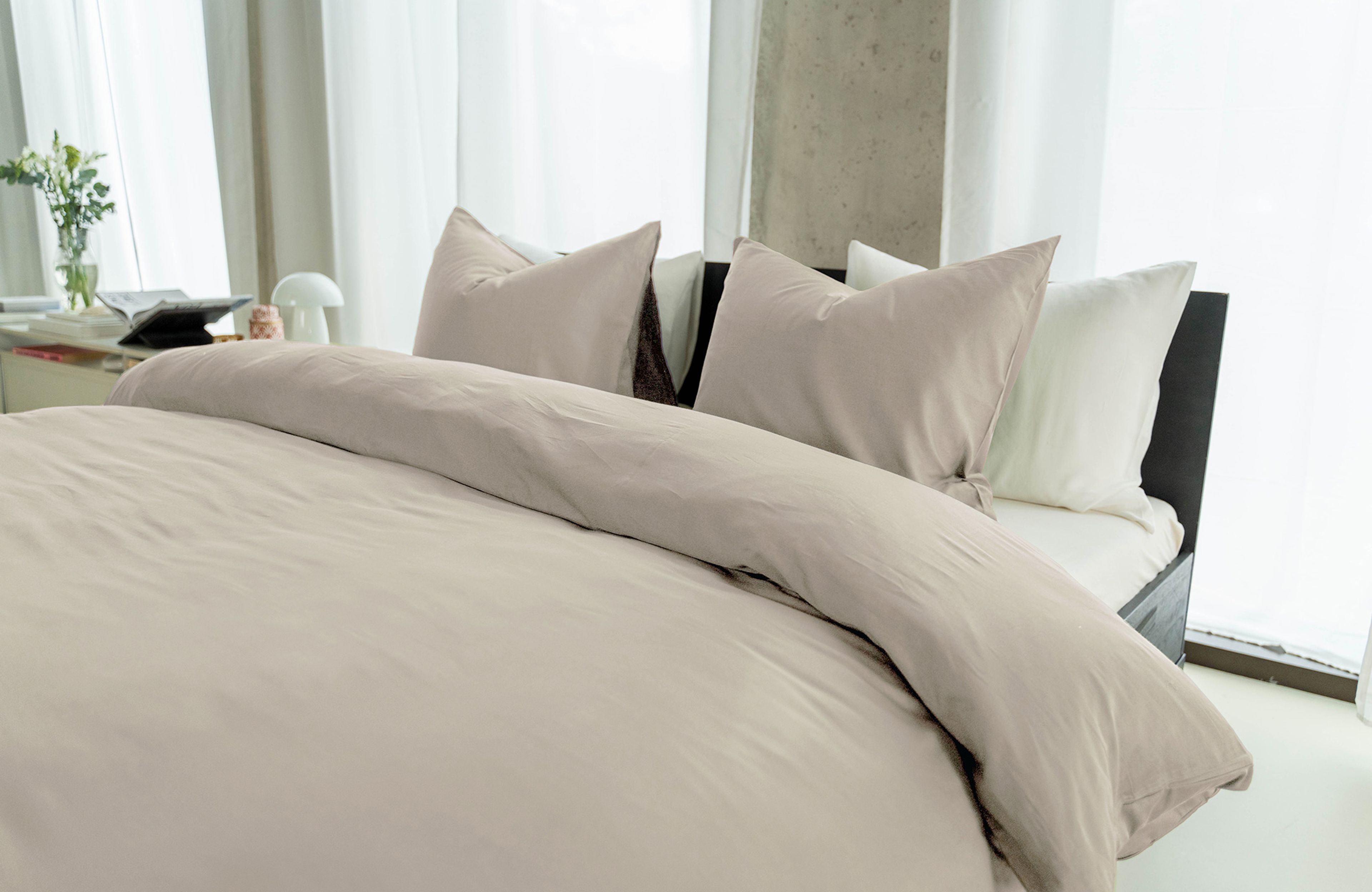 Kayori Saya Bettwäsche Beige